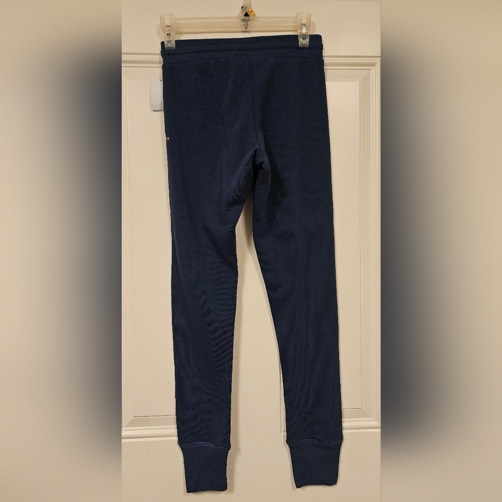 Harry Potter Junior Women's Sweat Pants Size S Navy Blue Hogwarts Drawstring - Picture 4 of 7